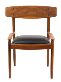 A John Nyquist (American,1936-2018) prototype low arm chair 1959