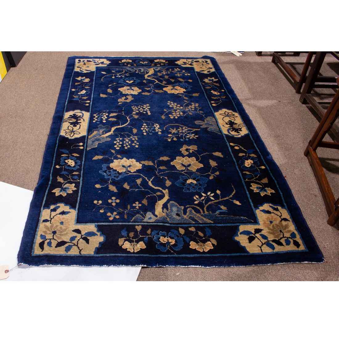 A Chinese Peking carpet, 4'1" x 6'8" (1 of 2)