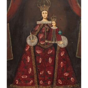 Painting, Spanish Colonial School (18th/19th century)