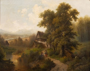 Painting, Attributed to Barend Cornelius Koekkoek