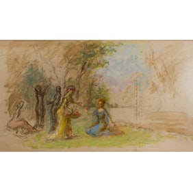 Painting, Everett Shinn