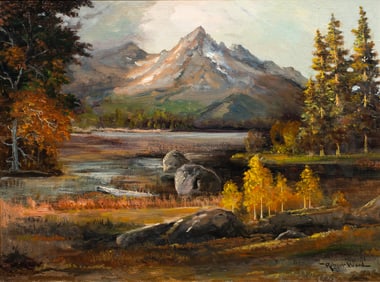 Painting, Robert William Wood