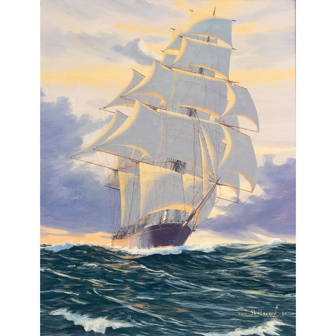 Painting, Hans Skaalegaard (1 of 6)