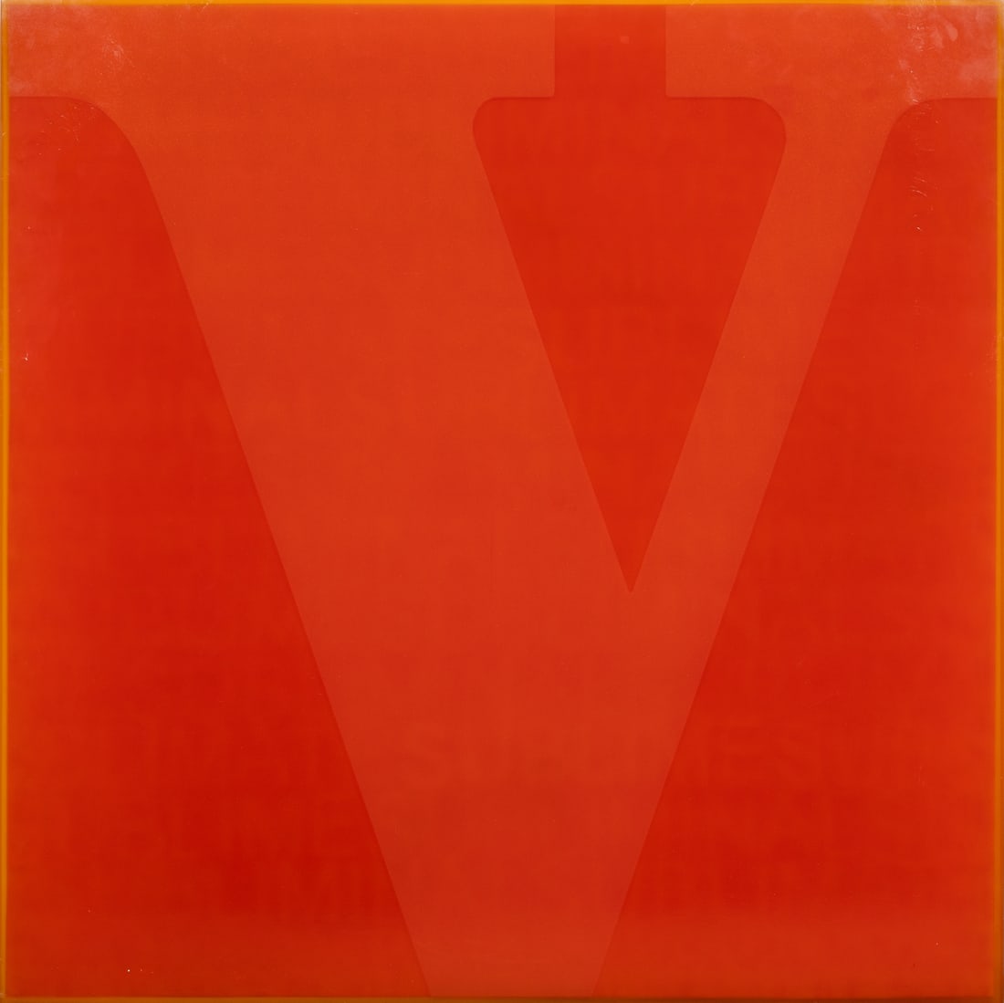 Mixed Media, Tom Bolles: Tom Bolles (American, b. 1953), "A Quarter of Love #3," 2008, acrylic, resin, and inkjet on paper on panel, signed, titled, and dated verso, overall (unframed): 44"h x 44"w