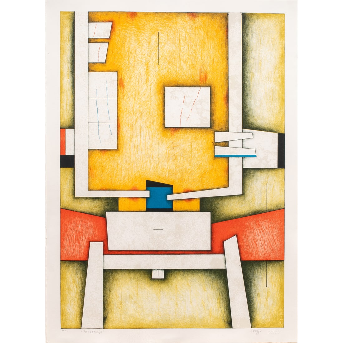 Print, Gunther Gerzso (1 of 5)