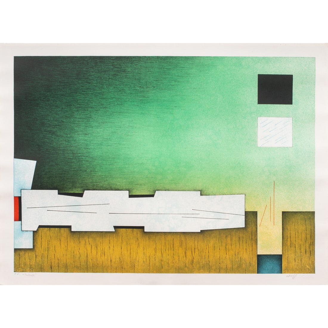 Print, Gunther Gerzso (1 of 5)