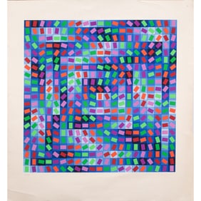 Print, Victor Vasarely