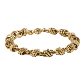 A 14k gold bracelet