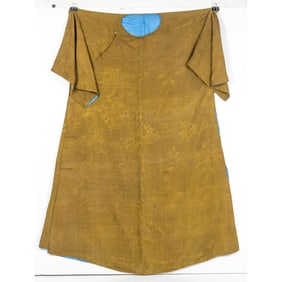 A Chinese olive-ground gentelman's robe