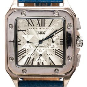 A Jaragar stainless steel wrist watch