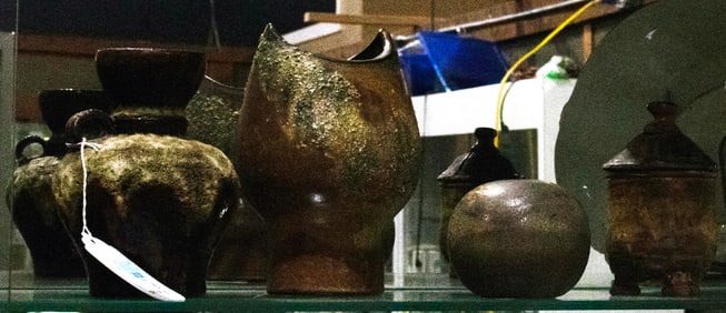 A group of Mid-Century pottery