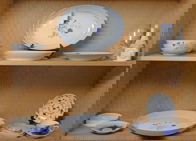 A collection of Bing & Grondahl porcelain