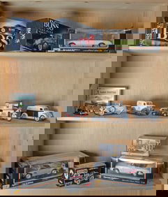 A group of eleven car models