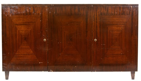 A John Stuart three-door credenza