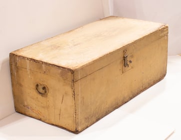 A painted chest