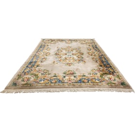 A Chinese sculpted carpet