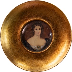 Miniature Portrait, European School (19th century)