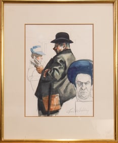 Watercolor, Frank Nelson Ashley
