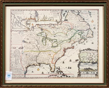 Map, French School (20th century)