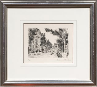 Print, French School (20th century)