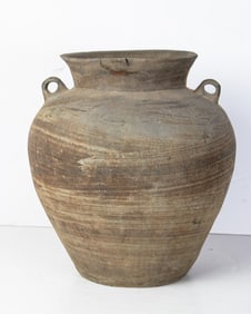 A Southeast Asian pottery jar