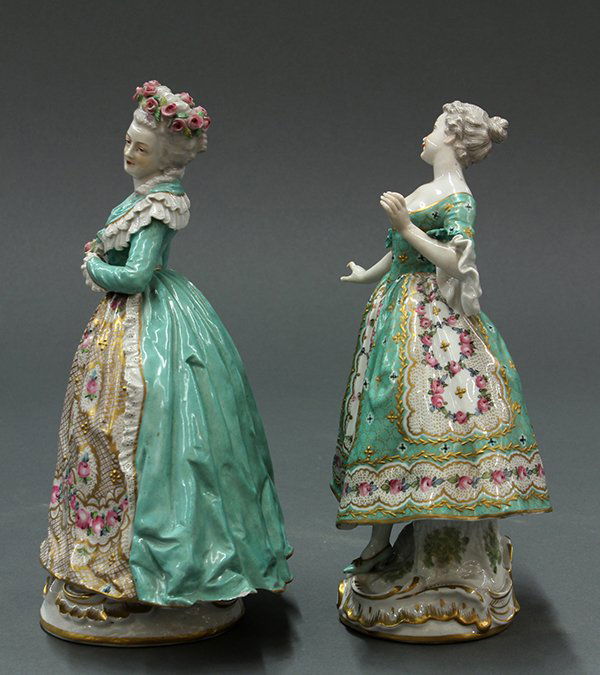 Sevres porcelain figures Lot 6033