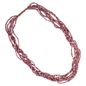 Seven strands of Pre-Columbian spondylus beads
