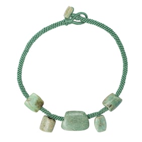 (lot of 6) Ancient Amazonite beads