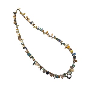 A strand of ancient Egyptian glass beads