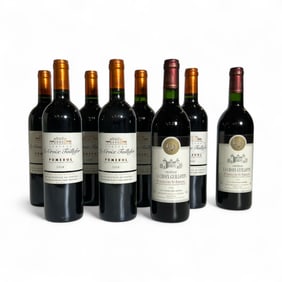 Assorted French Red Bordeaux Wines