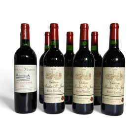 Assorted French Red Wines