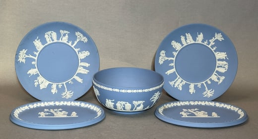 Set of Wedgwood Dishes and Bowl