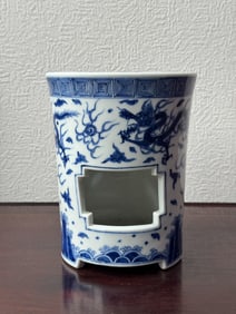 Chinese antique Blue White Porcelain Tea Brewer
