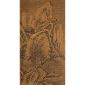 Attributed to Xia Gui (Song Dynasty), Landscape