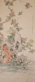Anonymous (Qing Dynasty), Flowers