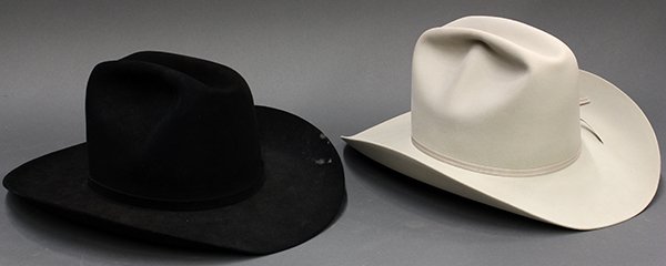 Two Resistol cowboy hats, including a Stagecoach hat Co: Two Resistol cowboy hats, including a Stagecoach hat Collection, both in boxes