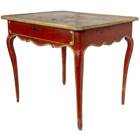 A French writing table circa 1800