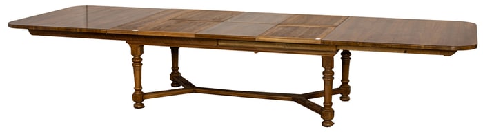 A large French banquet table circa 1900