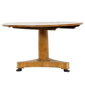 An English tilt-top breakfast table circa 1800