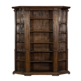 A French open vitrine, circa 1700 and later