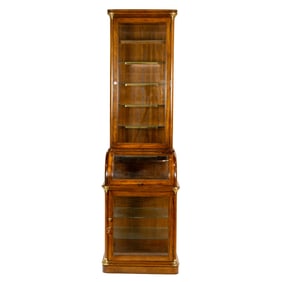 A Jasper Cabinet illuminated display cabinet