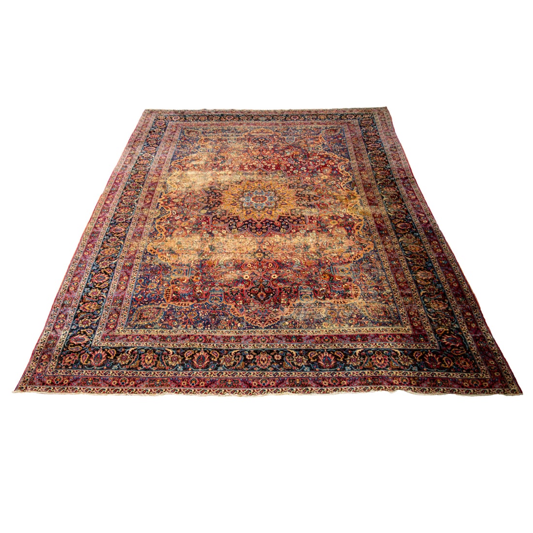 An antique Persian Tabriz carpet (1 of 4)