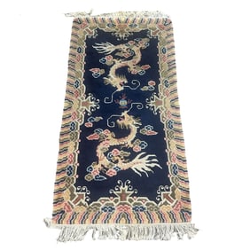 A Tibetan runner, 2' x 5'7", Senator Feinstein Estate