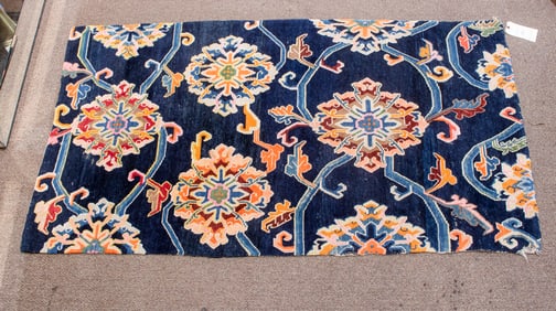 A Tibetan carpet, 3'1' x 5"5', Senator Feinstein Estate