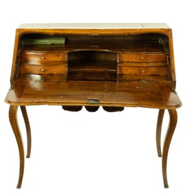 A Louis XV style inlaid lady's writing desk, Senator Feinstein Estate
