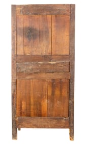A French Provincial single door armoire, 18th century, Senator Feinstein Estate