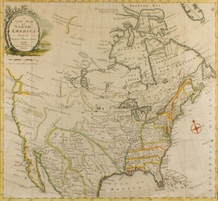 Map, Jonathan Carver, Senator Feinstein Estate