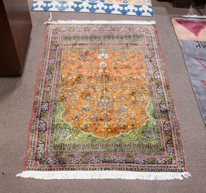A Persian Tree of Life carpet, 3'11" x 5'7", Senator Feinstein Estate