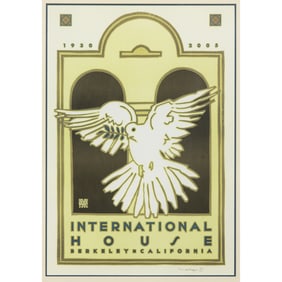 Poster, David Lance Goines, Senator Feinstein Estate
