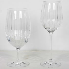 A suite of Williams Sonoma stemware in the Dorset pattern, Senator Feinstein Estate